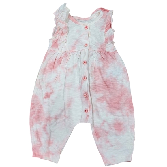 NWOT Gap Toe Dye Sleeveless Romper B0027 - Picture 1 of 3